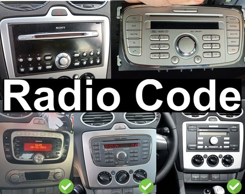 Ford radio stereo code - ford,