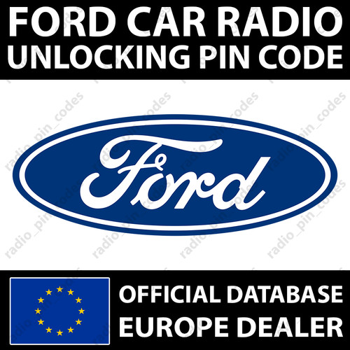 Ford radio pin - radio, code